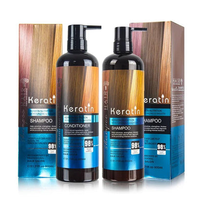 Keratin Moisturizing & Smooth Shampoo and Conditioner khubsurti.pk Keratin Moisturizing & Smooth Shampoo and Conditioner wddtrn-rx.myshopify.com
