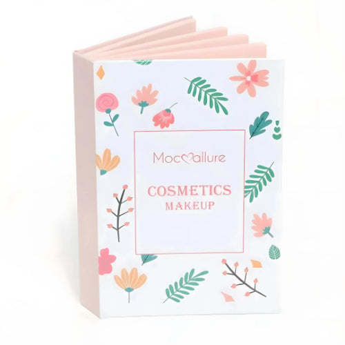 Mocallure 4-in-1 Eyeshadow Palette Book with highly pigmented matte and shimmer shades for long-lasting eye makeup