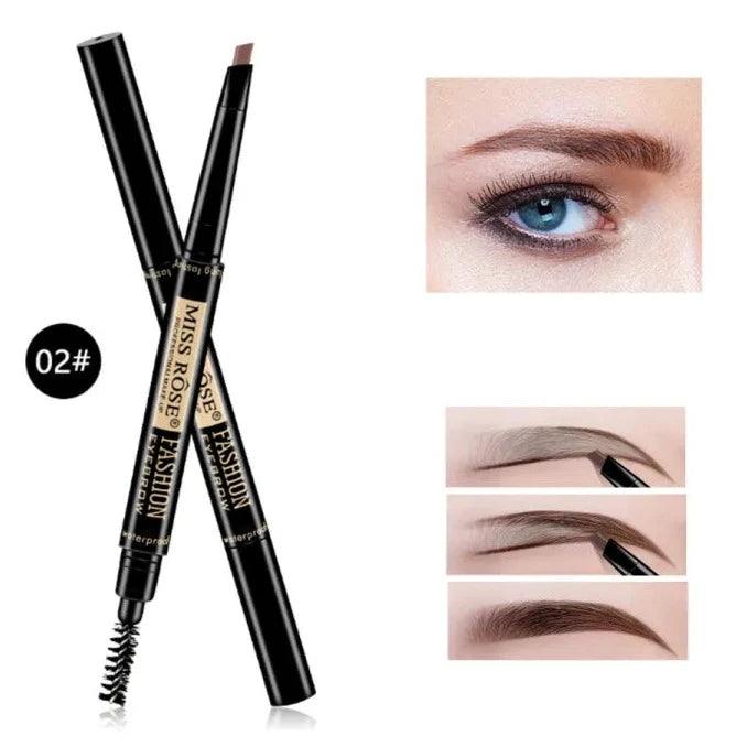 Miss Rose Double Head Long Lasting Waterproof Eye Brow Pencil & Brush 2 in 1 khubsurti.pk Miss Rose Double Head Long Lasting Waterproof Eye Brow Pencil & Brush 2 in 1 wddtrn-rx.myshopify.com