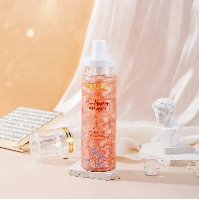 Dr.Rashel Lightweight & Moisturizing Pink Makeup Fixer Spray 100ml khubsurti.pk Dr.Rashel Lightweight & Moisturizing Pink Makeup Fixer Spray 100ml wddtrn-rx.myshopify.com