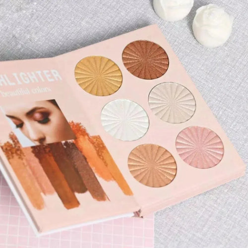 Mocallure 4-in-1 Eyeshadow Palette Book with highly pigmented matte and shimmer shades for long-lasting eye makeup