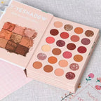 Mocallure 4-in-1 Eyeshadow Palette Book with highly pigmented matte and shimmer shades for long-lasting eye makeup