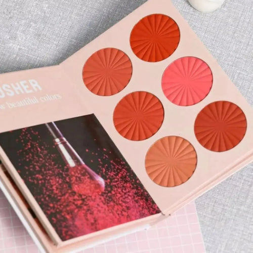Mocallure 4-in-1 Eyeshadow Palette Book with highly pigmented matte and shimmer shades for long-lasting eye makeup