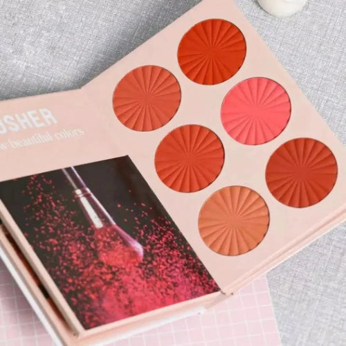 Mocallure 4-in-1 Eyeshadow Palette Book with highly pigmented matte and shimmer shades for long-lasting eye makeup