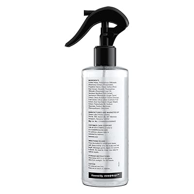 Bare Anatomy Rosemary Water Spray for Hair Growth & Hair Fall Control - With Rice Water & 100% Natural Extracts - 200ml