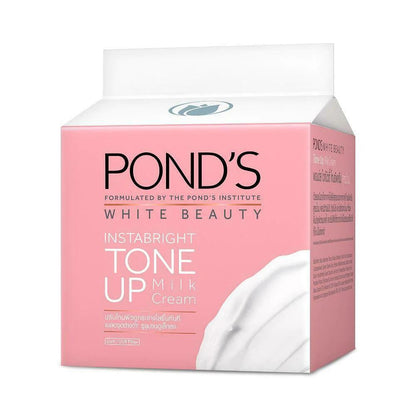 Pond’s White Beauty Insta Bright Tone Up Milk Cream 50g – Glow & Care khubsurti.pk