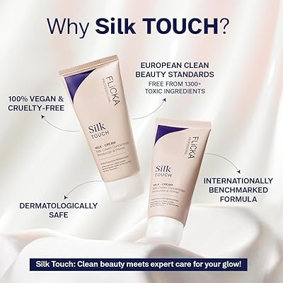 Flicka Silk Touch 3 In 1 Moisturizer And Primer For Face Makeup