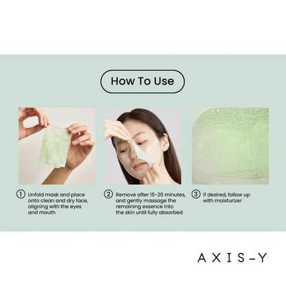 AXIS-Y Mugwort Green Vital Energy Complex Sheet Mask - 27ml