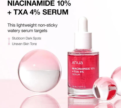 Anua 10% Niacinamide+ 4% Tranexamic Acid Serum Korean Skin Care khubsurti.pk