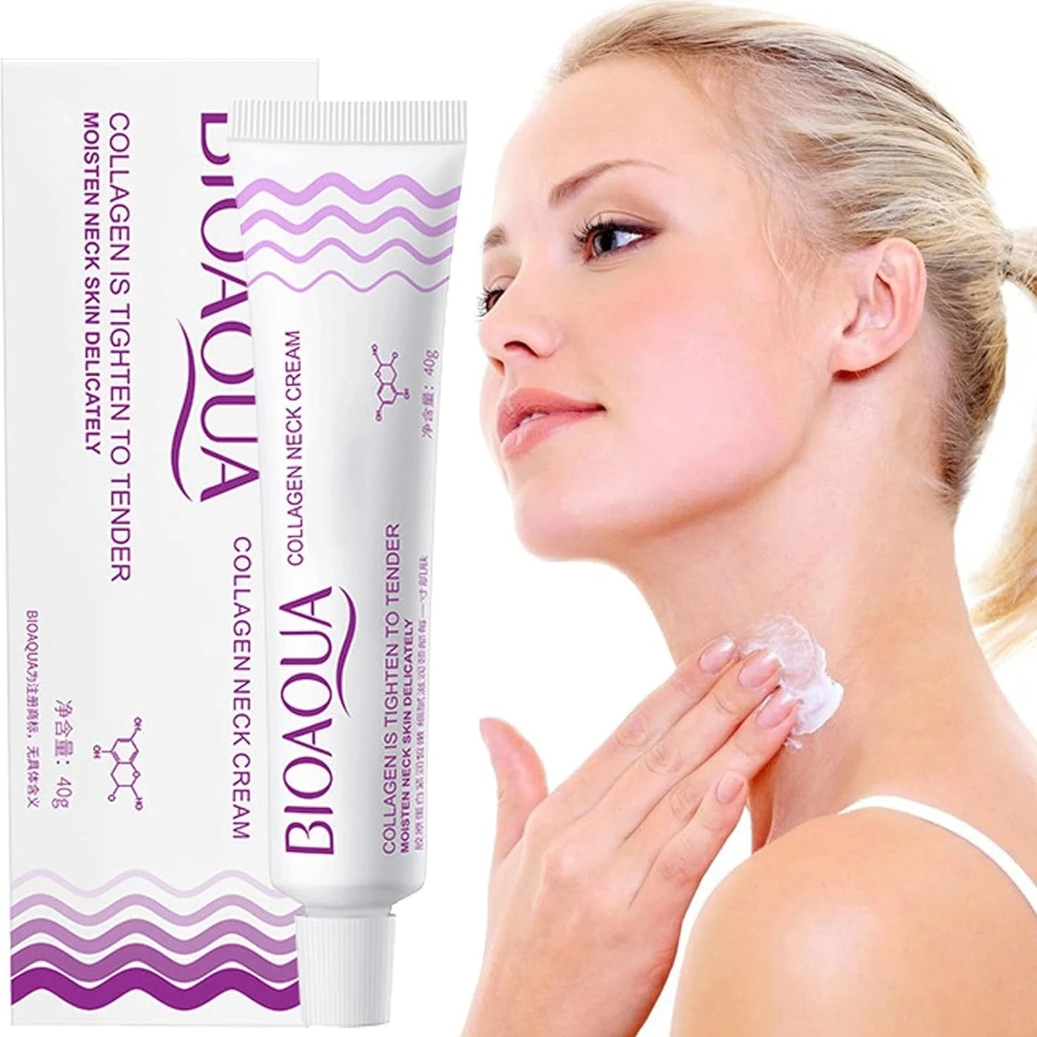 Bioaqua Neck Cream - 40g khubsurti.pk