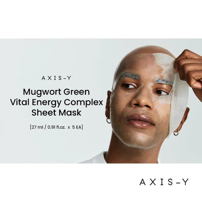 AXIS-Y Mugwort Green Vital Energy Complex Sheet Mask - 27ml