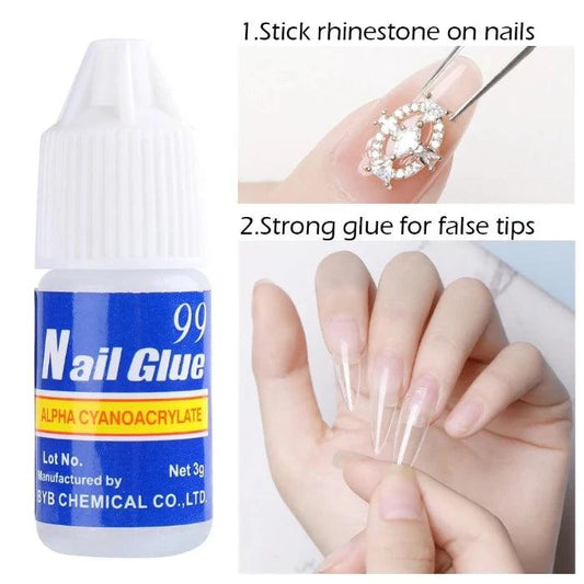 Pack of 5 Nail Glue For Nail Art khubsurti.pk