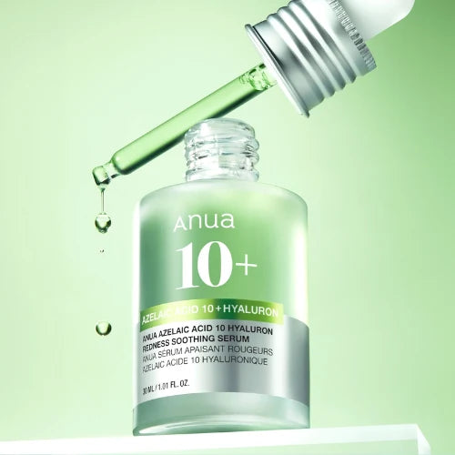ANUA Azelaic Acid 10 Hyaluron Redness Soothing Serum 30ml for sensitive and blemish-prone skin