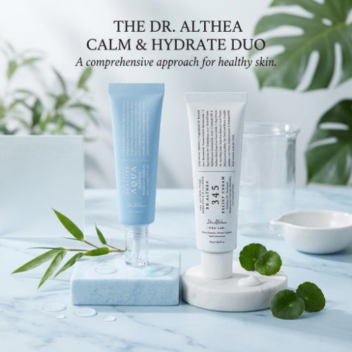 Acne & Barrier Care Duo with tea tree leaf water, niacinamide and ceramide NP for soothing skin hydration