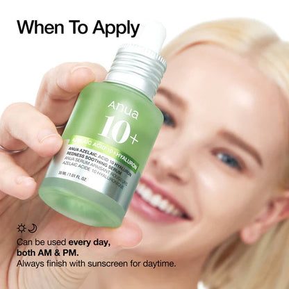 Anua Azelaic Acid 10+ Hyaluron Redness Soothing Serum - 30ml