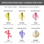 Arencia Booster Shot Serum 6 Types Vitamin C Niacinamide Retinal TXA Elastomer PDRN