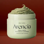Arencia Fresh Green Rice Mochi Cleanser 120g with green rice formula for facial cleansing