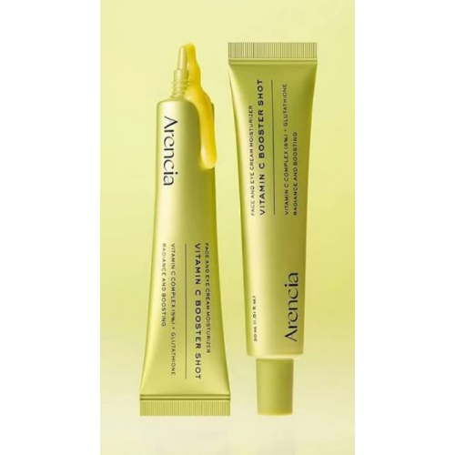 Arencia Vitamin C Booster Shot face and eye moisturizer with Vitamin C Complex and Glutathione 30ml