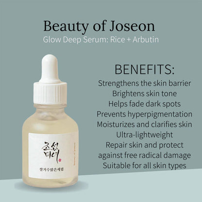 Beauty Of Joseon Glow Deep Serum Rice + Alpha Arbutin Serum - 30ml