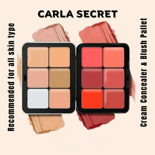 Carla Secret Cream Blush & Concealer Kit