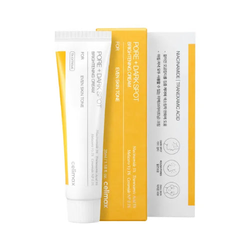 Celimax Pore Plus Dark Spot Brightening Cream TX-Extreme with 5% Niacinamide and Tranexamic Acid