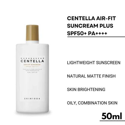 SKIN 1004 - Madagascar Centella Air Fit Suncream SPF 50 - 50 ml 12 Reviews