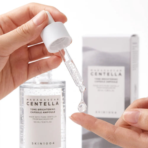  Madagascar Centella Tone Brightening Capsule Ampoule 100ml with brightening and soothing skincare formula