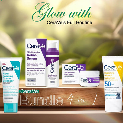 CeraVe 4 in 1 Skincare Bundle khubsurti.pk CeraVe 4 in 1 Skincare Bundle wddtrn-rx.myshopify.com