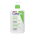 CeraVe Hydrating Facial Cleanser for normal to dry skin with ceramides and hyaluronic acid