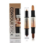 Contour Stick for highlighting and facial contouring with dual shades