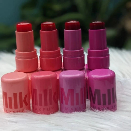 Milk Makeup Cooling Jelly Tint for lips and cheeks with hydrating, long-lasting blush and lip color in a lightweight jelly formula.