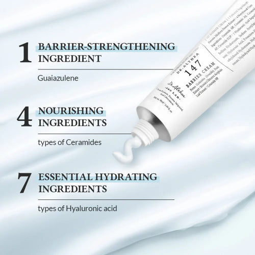 Dr. Althea 147 Barrier Cream 50ml Korean moisturizer with ceramide NP, ectoin and hyaluronic acid