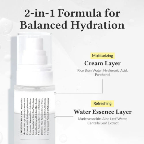 Dr. Althea 345 Relief Cream Mist 100ml hydrating facial mist with rice bran water