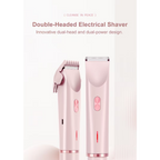 Dual Head Electric Facial Hair Remover & Trimmer for Women