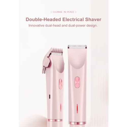 Dual Head Electric Facial Hair Remover & Trimmer for Women