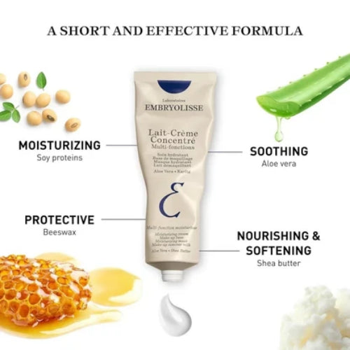 Embryolisse Lait-Crème Concentré 75ml multi-function moisturizer with aloe vera and shea butter