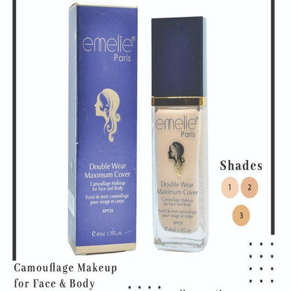Emelie Paris Double Wear Maximum Cover Waterproof Foundation khubsurti.pk Emelie Paris Double Wear Maximum Cover Waterproof Foundation wddtrn-rx.myshopify.com