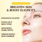 Eqqualberry Collagen Glow Up Hydrogel Mask 30g with niacinamide and glutathione