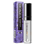 Bioaqua Nourishing Liquid Eyelashes Serum 7ml in a silver bottle with purple packaging.