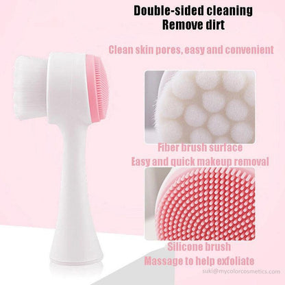 3D Double Sides Multifunctional Silicone Massage Brush khubsurti.pk 3D Double Sides Multifunctional Silicone Massage Brush wddtrn-rx.myshopify.com