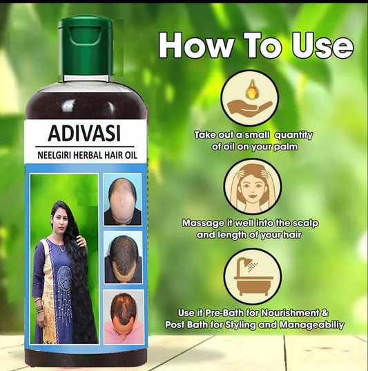 Indian Adivasi Neelambari Hair Oil 250ml khubsurti.pk