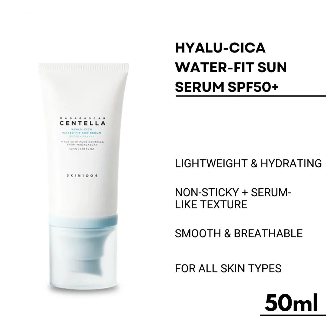 Skin1004 - Madagascar Centella Hyalu-Cica Water-Fit Sun Serum SPF 50+ PA++++ - 50ml