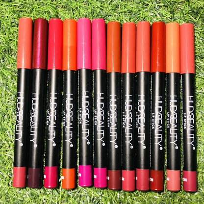 Huda Lip Pencil Pack of 12 khubsurti.pk Huda Lip Pencil Pack of 12 wddtrn-rx.myshopify.com