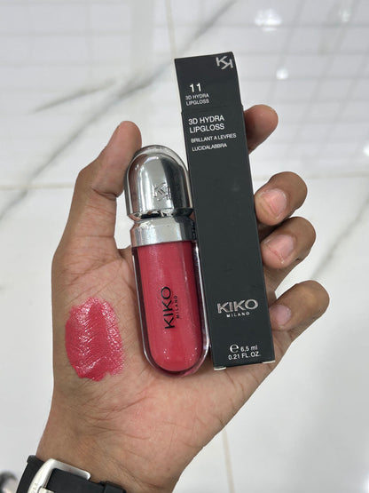 Kiko Milano 3D Hydra Lipgloss – Ultra Shine & Plumping Effect