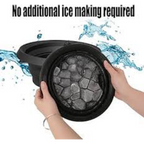Collapsible Ice Bath Recovery Tub for cold water therapy and post-workout recovery