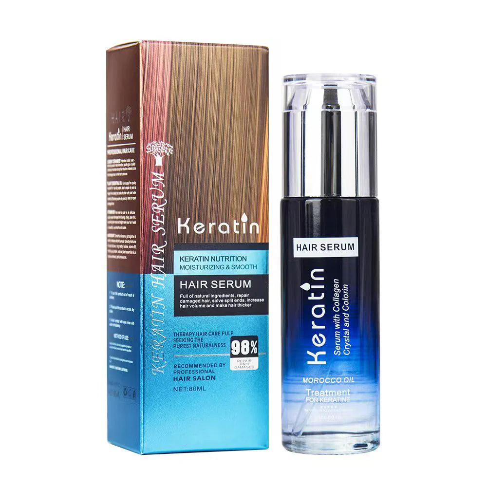 Keratin Nutrition Moisturizing & Smooth Shampoo + conditioner + Hair Serum + Creamy Mask (DEAL 10% OFF)