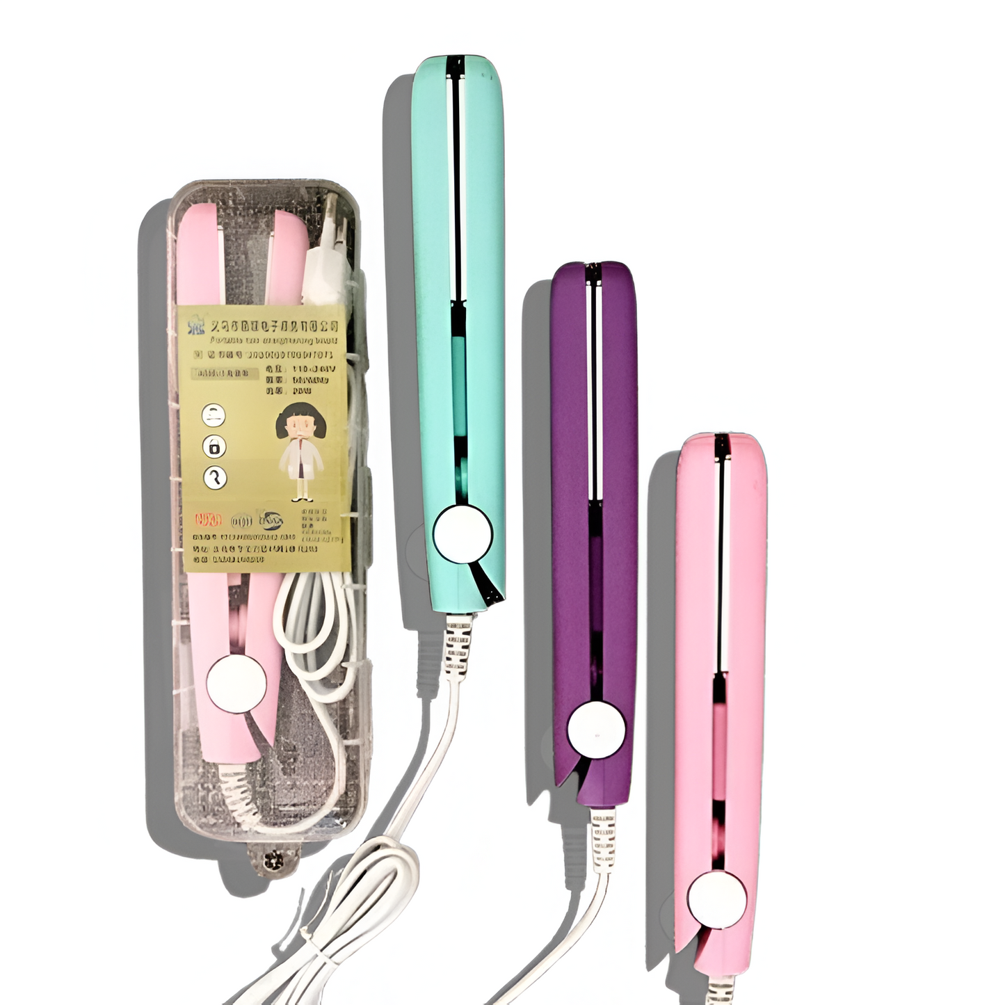 New Curling Iron Mini Hair Straightener khubsurti.pk
