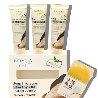 BIOAQUA Deep Hydration 3in1 Spa kit with Free Rice Soap khubsurti.pk