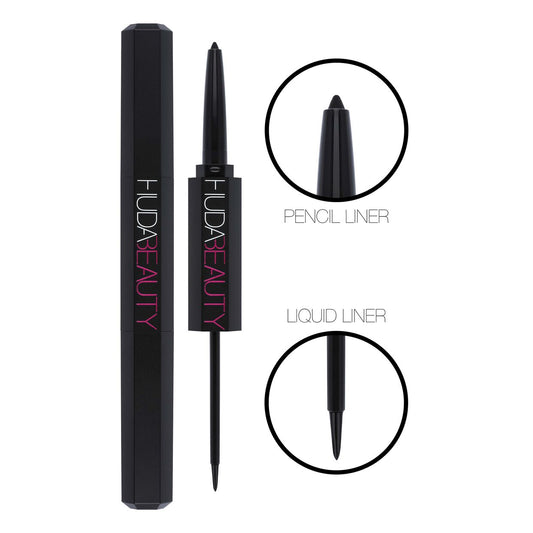 Huda Beauty Eyeliner + Seal - 2 in 1 khubsurti.pk