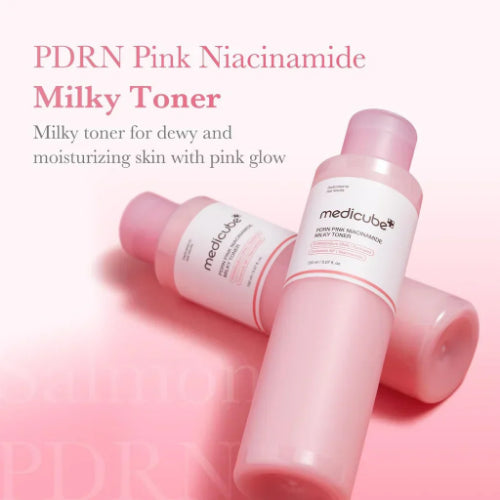 Medicube PDRN Pink Peptide Niacinamide Milk Toner 150ml pink skincare toner